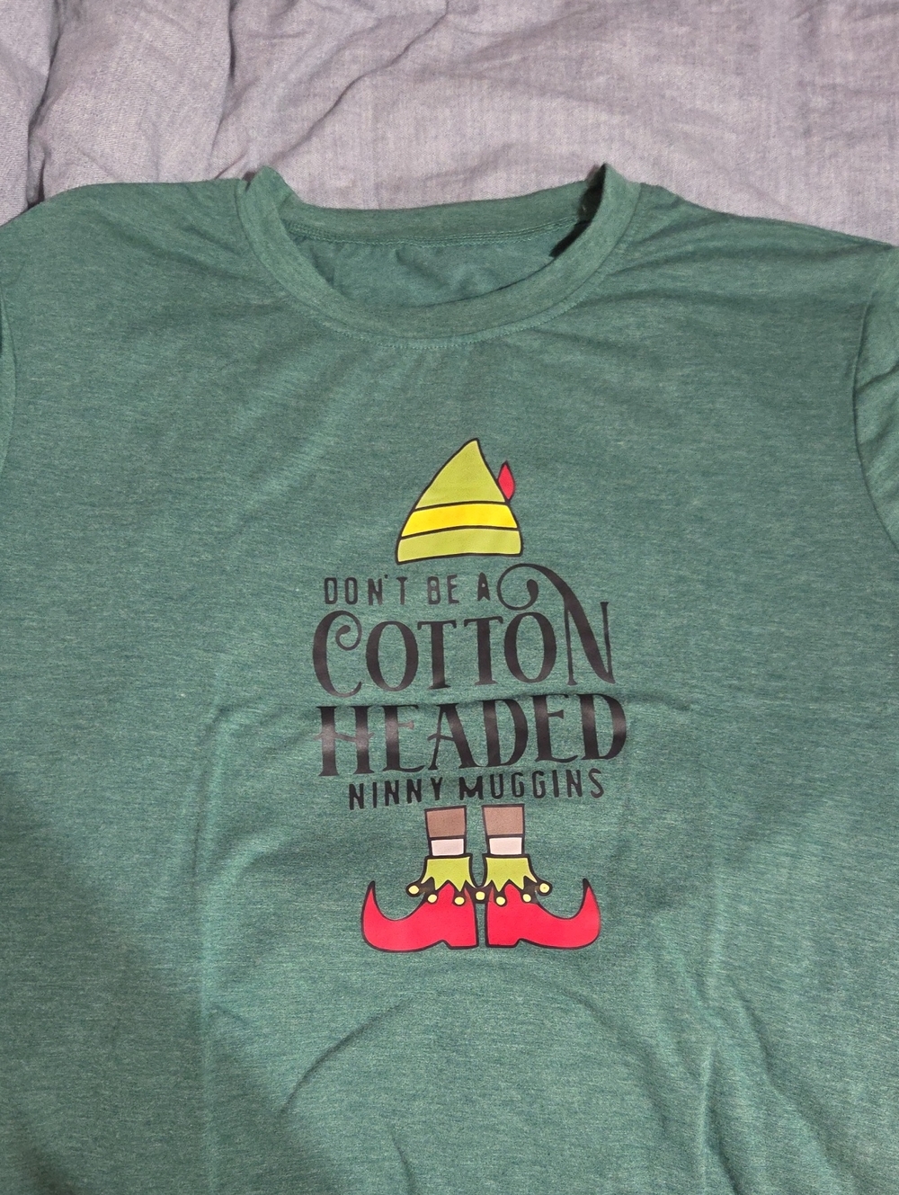 Green Graphic Tee - Cotton Headed Ninny Muggins
